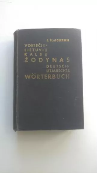 Vokiečių-lietuvių kalbų žodynas