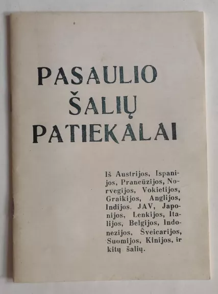 Pasaulio šalių patiekalai