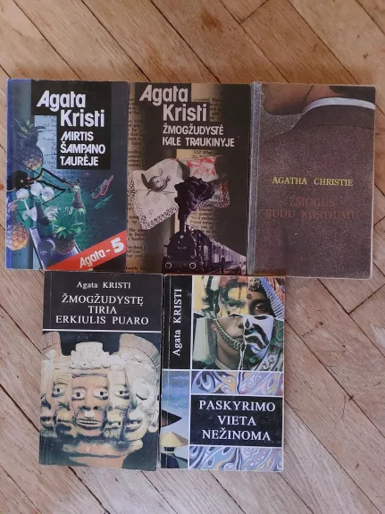 Agatos Kristi knygų kolekcija