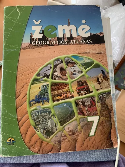 Žemė geografijos atlasas 7 kl.