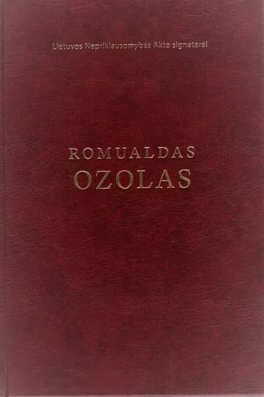 Romuladas Ozolas (Lietuvos Nepriklausomybės Akto signatarai)
