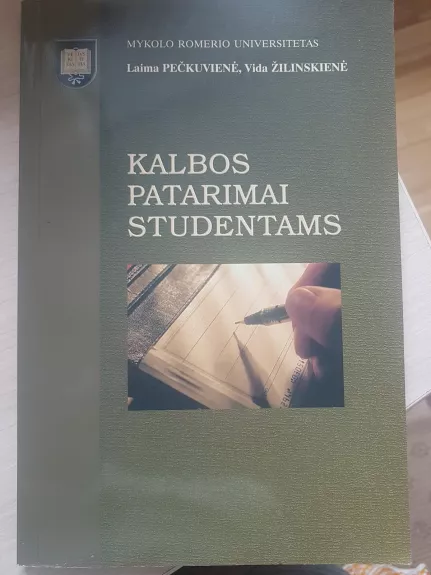 Kalbos patarimai studentams