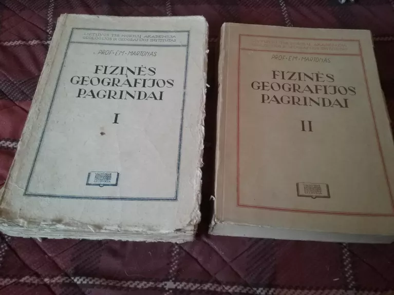 Fizinės geografijos pagrindai (2 tomai)