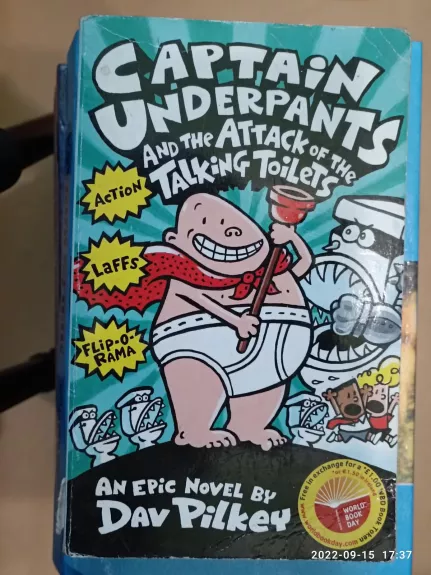 Captain Underpants and the attack of the talking toilets