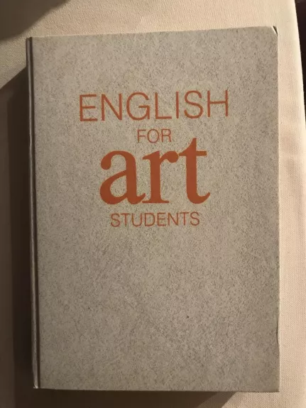 English for art students