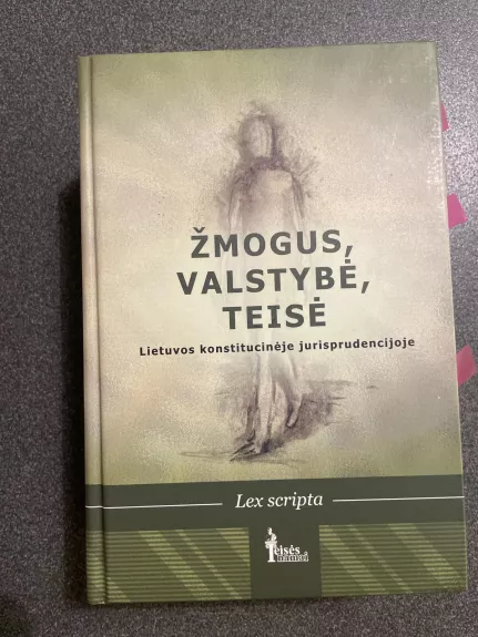 Žmogus, valstybė, teisė Lietuvos konstitucinėje jurisprudencijoje