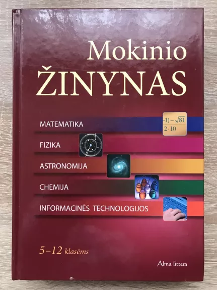 Mokinio žinynas 5-12kl II leidiimas 2018m