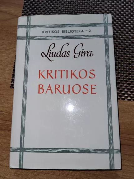 Kritikos baruose