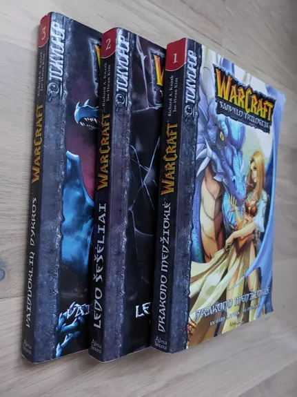 WarCraft: Sanvelo trilogija (visi tris tomai)