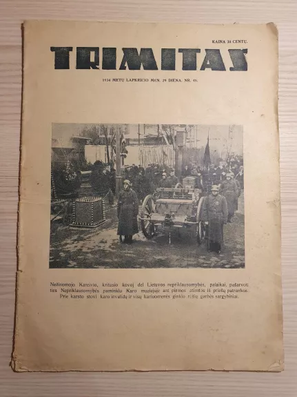 Trimitas, 1934 m., Nr. 48
