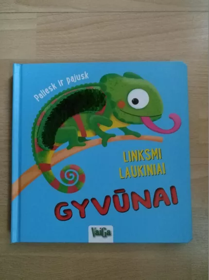 Linksmi laukiniai gyvūnai: paliesk ir pajusk