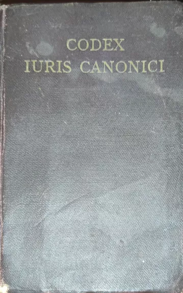 Codex Iuris Canonici / Kanonų teisės kodeksas