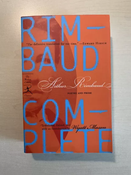 ARTHUR RIMBAUD COLLECTED POEMS