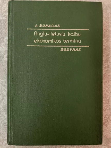Anglų-lietuvių kalbų ekonomikos tetminų žodynas