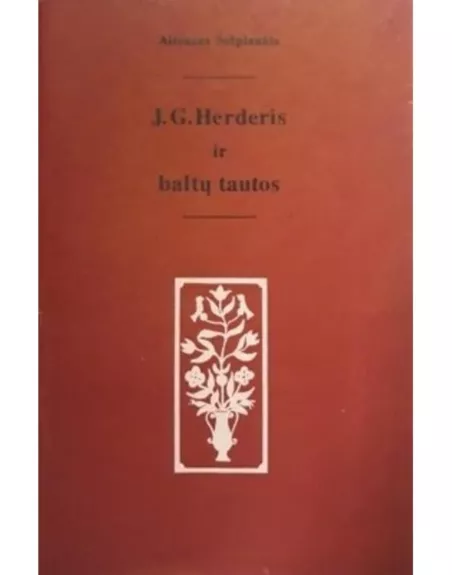 J.G.Herderis ir baltų tautos