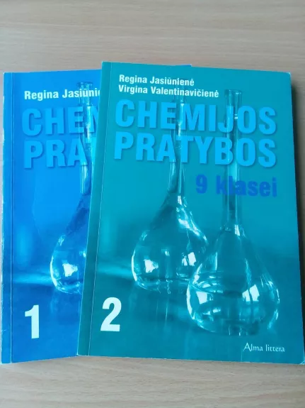 Chemijos pratybos 9 klasei (1,2 dalys)