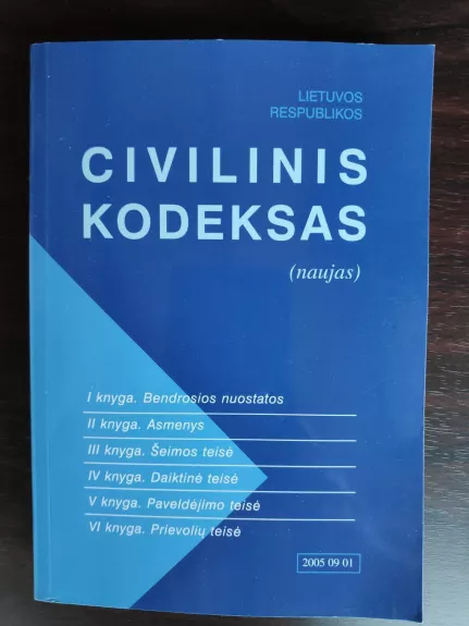 Lietuvos Respublikos civilinis kodeksas