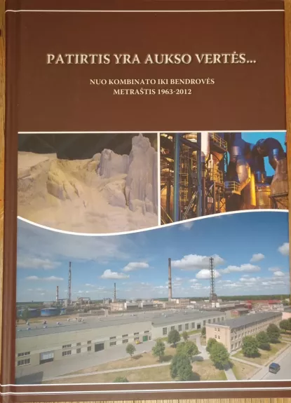 Patirtis yra aukso vertės... Nuo kombinato iki bendrovės. Metraštis 1963 -2012