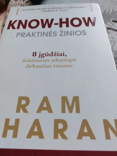 Know-how. Praktinės žinios