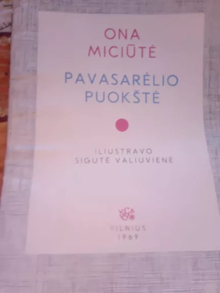 Pavasarėlio puokštė