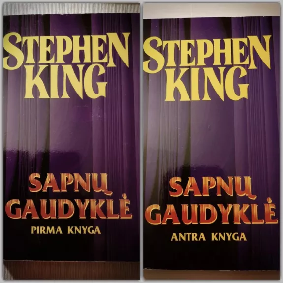 Sapnų Gaudyklė 1 ir 2 knygos - Stephen King