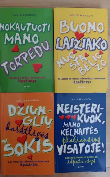 Louise Rennison knygos paaugliams