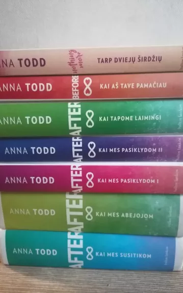 Anna Todd. After: 7 knygos
