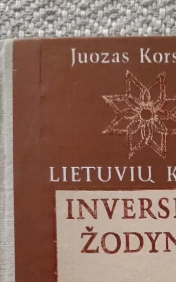 Lietuvių kalbos inversinis žodynas