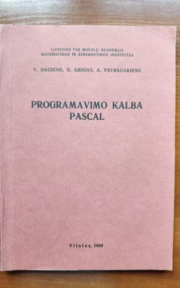 Programavimo kalba Pascal