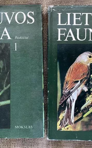 Lietuvos fauna : Paukščiai (2 dalys)