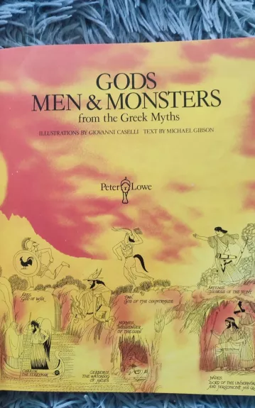 Gods man and monsters from the greek myths