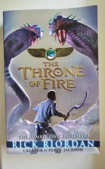 The Throne of Fire (the Kane Chronicles book 2)