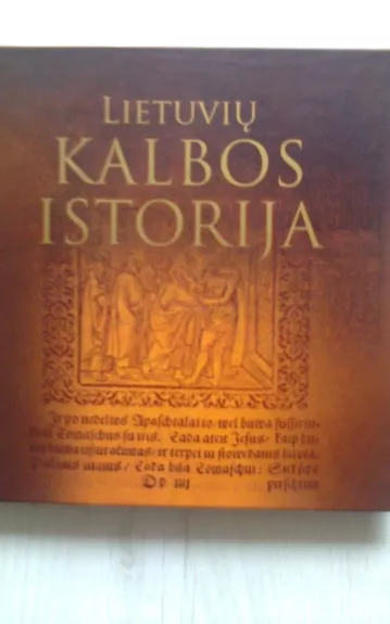Lietuvių kalbos istorija