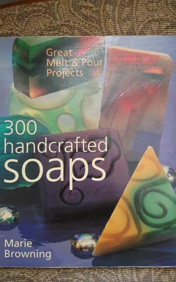 300 handcrafted soaps