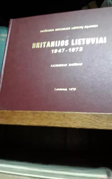 Britanijos lietuviai 1974 - 1994 m.