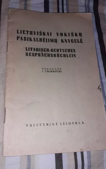 Lietuviškai vokiškų pasikalbėjimų knygelė