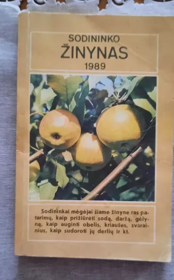 Sodininko žinynas 1989