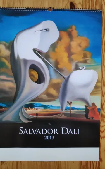 2013 m. kalendorius Salvador Dali