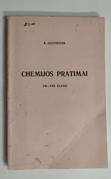 Chemijos pratimai VII – VIII klasei.