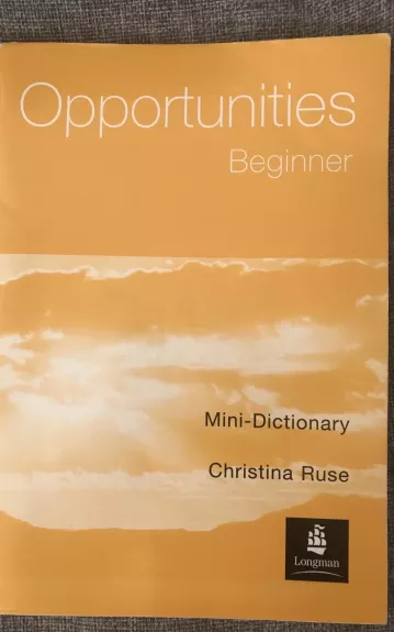 Opportunities. Beginner. Mini-Dictionary