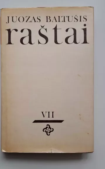 Raštai (VII tomas)