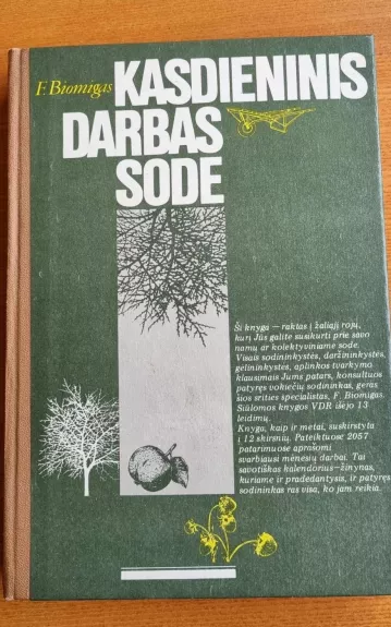 Kasdienis darbas sode