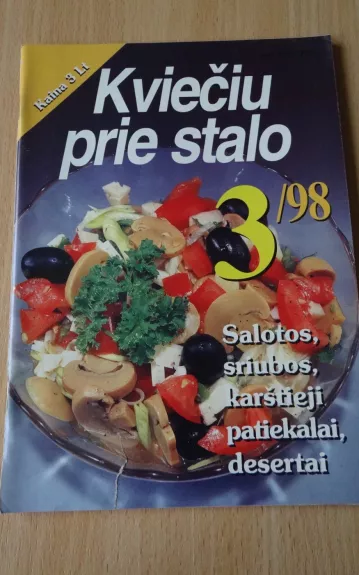 kviečiu prie stalo 3/1998