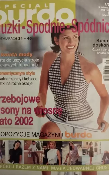 Burda 2002/01 Special. Bluzki Spodnie Spódnice