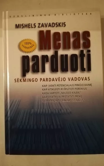 Menas parduoti