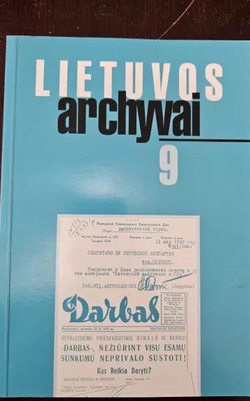 Lietuvos archyvai 9