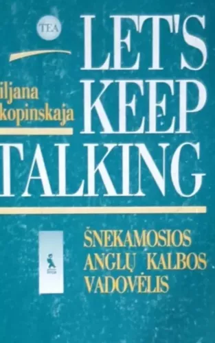 Let's Keep Talking, šnekamosios anglų kalbos vadovėlis