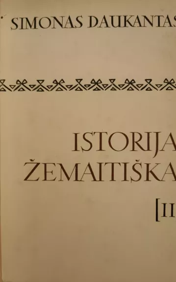 Istorija žemaitiška II tomas