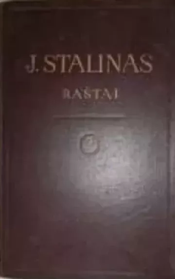 Stalinas. Raštai (3 tomas)