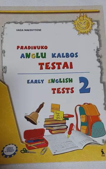 EARLY ENGLISH TESTS 2. /Pradinuko anglų kalbos testai